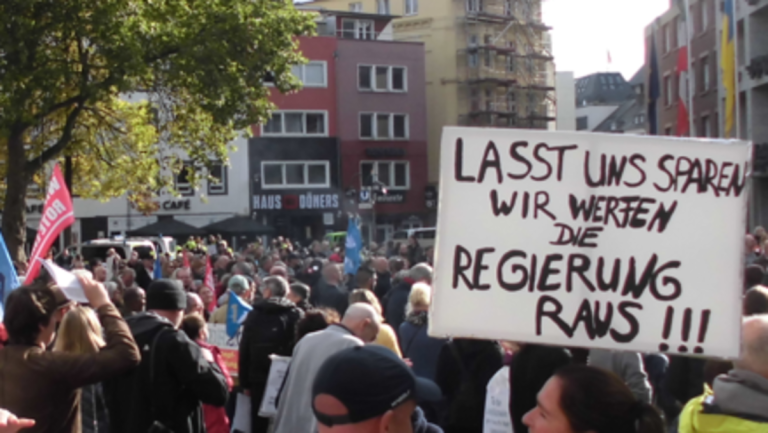 Die Proteste gegen die Kriegs- und Sozialpolitik der Regierungen nehmen zu — RT DE