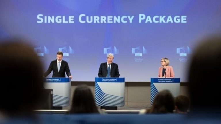 EU-Kommission stellt Pläne zum digitalen Euro vor — RT DE