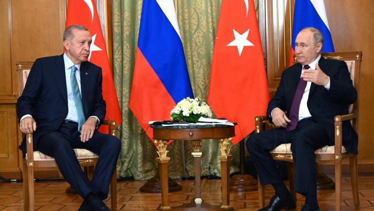 Putin und Erdoğan fordern Zwei-Staaten-Lösung — RT DE
