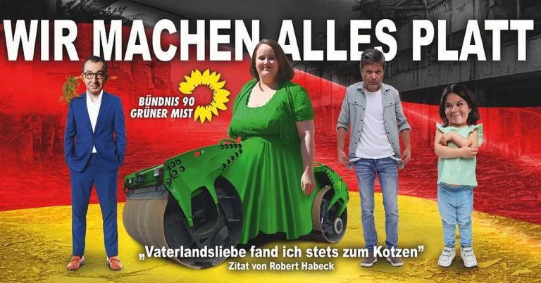 Freispruch: Anti-Grünen-Satire nicht strafbar! – COMPACT